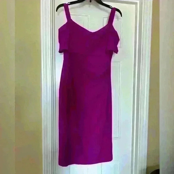 MARINA Dresses & Skirts - NWT Marina Cocktail Dress Purple Size 12